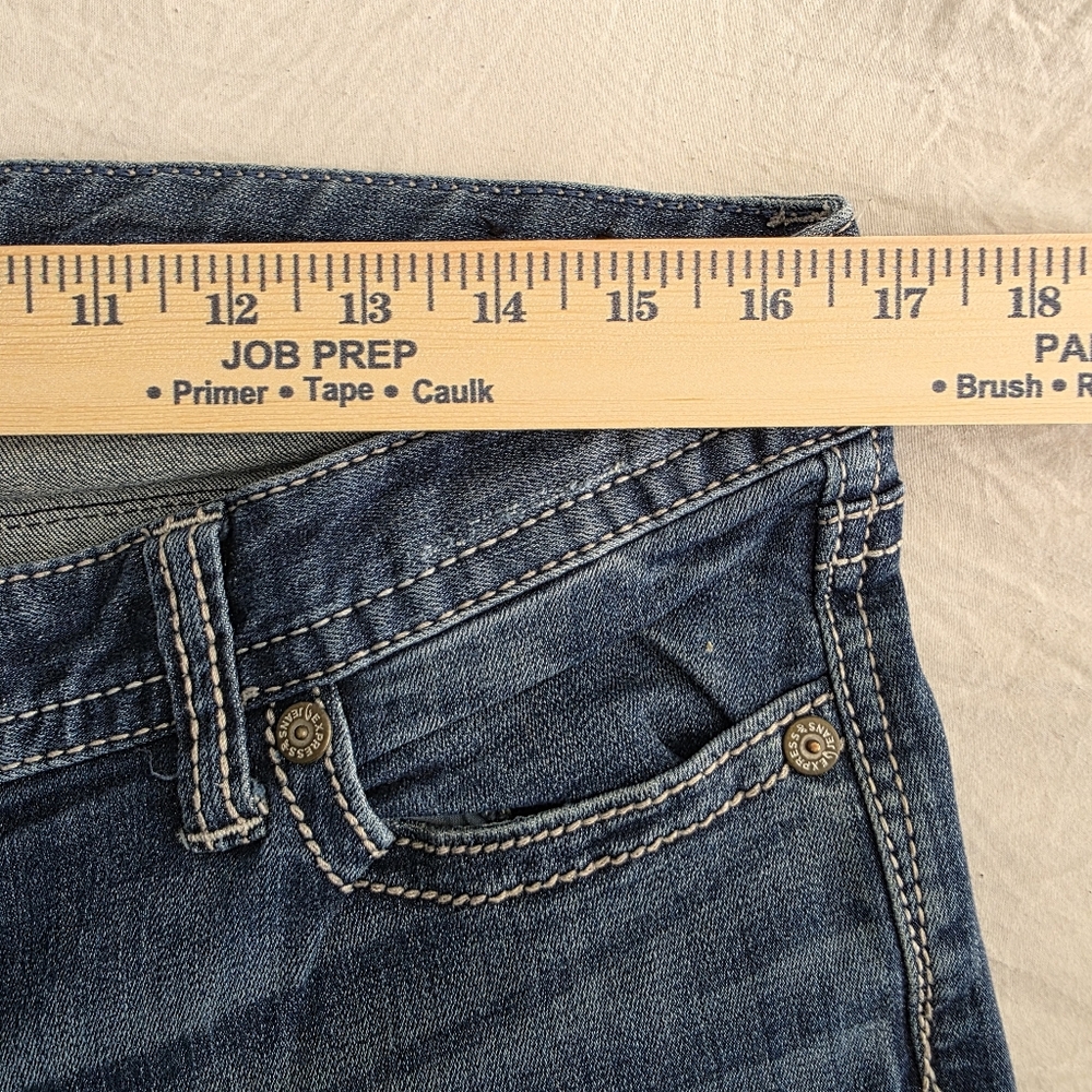 Express Mid Rise Bootcut Jeans 10L - Picture 9 of 11